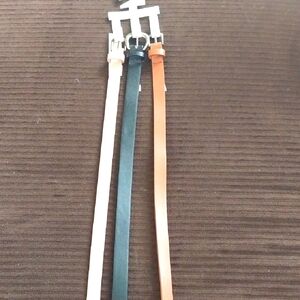 Time and Tru Women's Belts - Black, Tan, Cream